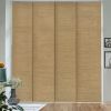 Adjustable Vertical Blinds, 45.8"-86" W, Up to 96" H, Extendable Panel Track for Sliding Closet Doors, Panel Curtains, Pecan