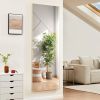 64"x21" Full Length Mirror,with Stand Full Length Aluminum Alloy Frame Standing Hanging or Leaning Against Wall, Gold