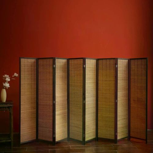 Room Divider Partition Bamboo Room Divider Screen for Room Separation Separator Home Decor Garden