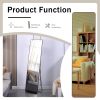 The 4th generation floor standing full-length mirror. wall mirror, bathroom makeup mirror, bedroom foyer, clothing store, wall mounted. 60 "* 16.5"