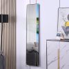 The 4th generation floor standing full-length mirror. wall mirror, bathroom makeup mirror, bedroom foyer, clothing store, wall mounted. 60 "* 16.5"